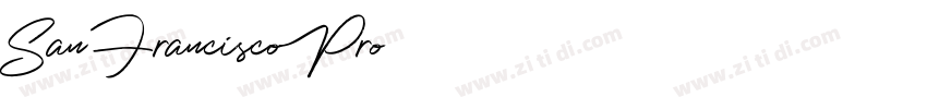 San Francisco Pro 字体字体转换
